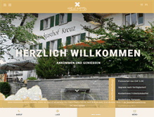 Tablet Screenshot of kreuz-kappel.ch